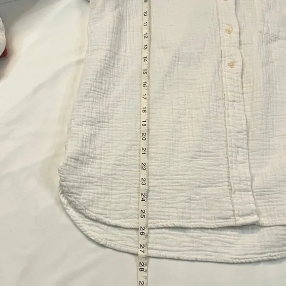 J Crew gauze button down shirt - Picture 6 of 8